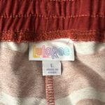 LuLaRoe  Pants Womens Large Red White Jogger Sweatpants Casual Lounge‎ Athleisure Photo 6