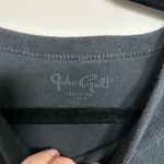 Brandy Melville  Distressed Charcoal Long Sleeve Tee Photo 1