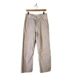 Levi's  Premium Ribcage Straight Corduroy Ankle Pants Womens 30 Pink Soft Grunge Photo 1