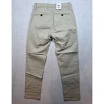 ZARA  The City Trouser Slim Fit Stretch Khaki Beige Casual Chino Pants Women's 29 Photo 1