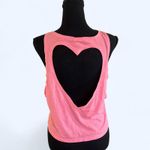 Victoria's Secret  Pink tank top with heart cut out Size XS Photo 3