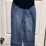 1822 Denim 1822 Maternity‎ Pull On Jeans Womens Size 14 32 Light Wash Denim CTDc Photo 0