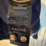 Anthropologie NWT  Pilcro Cropped Denim Peasant Blouse | S Photo 5