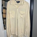 Polo ralph lauren light yellow lightweight button up Photo 0