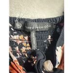 House of Hartlow Women's Size Small Black Floral One Piece Romper Shorts Photo 2