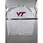 J. America Vintage Virginia Tech Sweatshirt Men‎ 3XL Embroidered Graphic Fleece Collegiate Photo 3