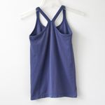 Cornflower Blue Racerback Strap Tank Athletic Performance Support Top Small Photo 1