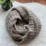 H&M ⭐️  Brown Chunky Cable Knit Circle Infinity Winter Scarf EUC Photo 0