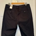 Dockers  Black Khaki Cropped Cuffed Pants Size 12 NWT Photo 4