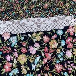 Byer California Boho Floral Crochet Trim Sleeveless Top Photo 5