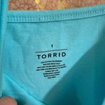 Torrid Blue Sky Foxy High Neck Halter Top Size 1 1X 14-16 NWT Photo 5