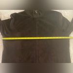 Lauren Ralph Lauren Womens Faux Suede Jacket Size Large Full Zip Equestrian Brown Photo 6