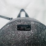 Victoria's Secret Victoria’s Secret Black Glitter Small City Backpack Photo 3