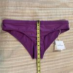 Organic Basics Re-Swim Bikini Bottoms in Violet Purple Small NWT Photo 4