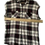 Rails Shirt Women’s S Small Red Black White Plaid Button Up Short Sleeve Casual Photo 7