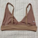Aerie  Jacquard Longline V Scoop Bikini Top Photo 3