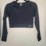 ECHT  blue athletic long sleeve top xl Photo 0