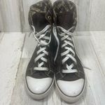 Coach Monogram Logo High Top Bonney Sneakers Brown Tan Size 8 Y2K Style Photo 1