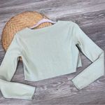 Princess Polly Princess‎ polly sage green cropped cardigan Photo 3