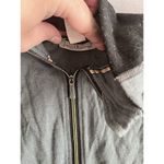 Smartwool Gray/Black Half Zip 1/2 Zip 100% Wool Womens Size Photo 2