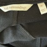 Soft Surroundings Women's Jacket Top Size XL Calista Black Full Zip Tunic Photo 8