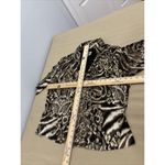 CH Chancelle Women Blouse Size 14 Collared V Neck Long Sleeve Open Front Button Photo 7