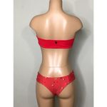 Volcom New.  red teeny bikini. Photo 4
