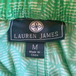 Lauren James Shorts Print M NWT Elastic Drawstring Photo 6