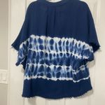 Young Fabulous and Broke Raw Hem Cotton Tye Dye Top in M/L Photo 3