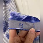 Lululemon Swiftly Tech High Neck Blue Tie-Dye Striped Racerback Tank Top Photo 3