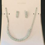 Adrienne Vittadini New Adrienne V Delicate Crystal Necklace Set Photo 0