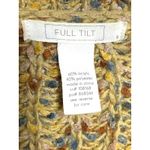 Full Tilt  Chunky Multicolor Knit Pullover Acrylic Sweater S Boho Fuzzy Cozy Y2K Photo 3