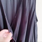 SEEK the Label SEEK The Label • Black Sleeveless Short Romper, Plunge Neckline, Size XS Photo 6