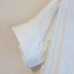 Madewell Courier Shirt oversized white short sleeve buttondown cotton shirt, XS Photo 8