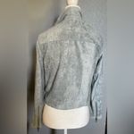 BLANK NYC NWT  Faux Suede Jacket Grey/Blue Color Size S Photo 4