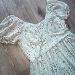 Mimi Chica  NWT floral midi dress blue L Photo 1