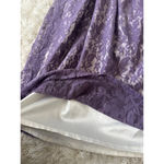 Women's Yaly Couture Purple Lace Dress Size M Size M Photo 6