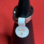 Bomb Party RBP7013 “Stuck in My Daydream” Cubic Zirconia on Rhodium Sz6 Ring NWT Silver Size 6 Photo 2