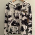 NFL Team Apparel Steelers NFL Woman’s Zip-Up Pittsburgh Hoodie Photo 0