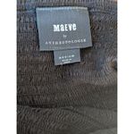 Maeve Anthropologie Black Smocked Tube Top Bandeau Medium Photo 1