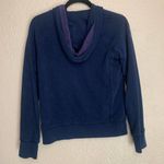 J.Crew Women's Washed Heavyweight Jersey Jacket Navy Size Small Photo 3