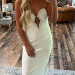 Anthropologie  Dress Midi White Photo 0