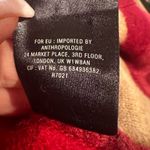 Anthropologie SPARROW ANTHRO Satra Red Plaid Wool Blanket Sweater Coat Barn Jacket S Photo 8