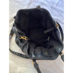Marc by Marc Jacobs  Black Leather Slouchy Shoulder Tote Bag Large EUC Long Strap Photo 7