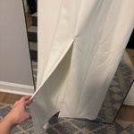 Lulus Timeless poise white rhinestone square neck backless maxi dress M NWT!!!! Photo 6