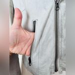 Free People  Jakett Josey Washed Leather Jacket Size Small $550 Photo 9