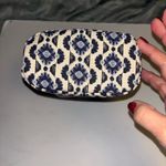 Spartina 449  BLUE CREME DESIGN CANVAS BOTTLE CARRIER WITH NYLON LINING INTERIOR Photo 5