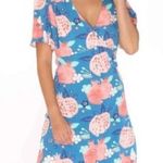 Modcloth Pepaloves Pomegranate Printed Shirt Dress Size M Photo 0