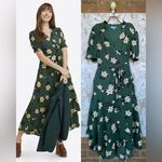 Draper James Naomi Wrap Dress in Shimmer Magnolia size 14 Photo 1