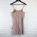 Dress the Population  Leanne Lace Mini Dress Light Pink Strapless Blush NWT XL Photo 4